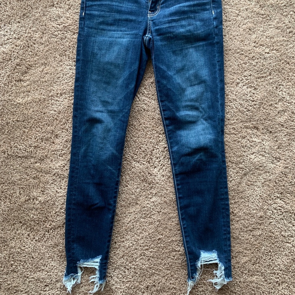 American eagle cropped jeans